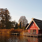 Blick vom Mirower See ...